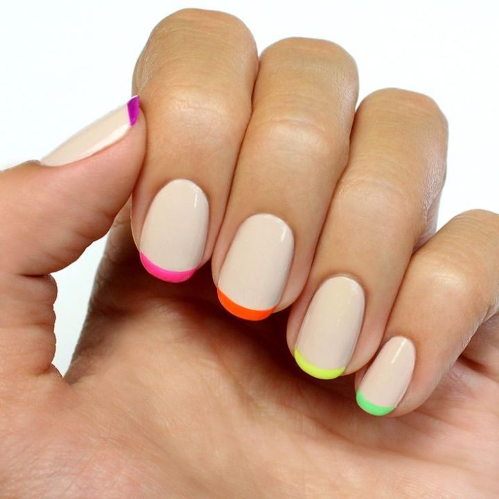 Neon French Tip